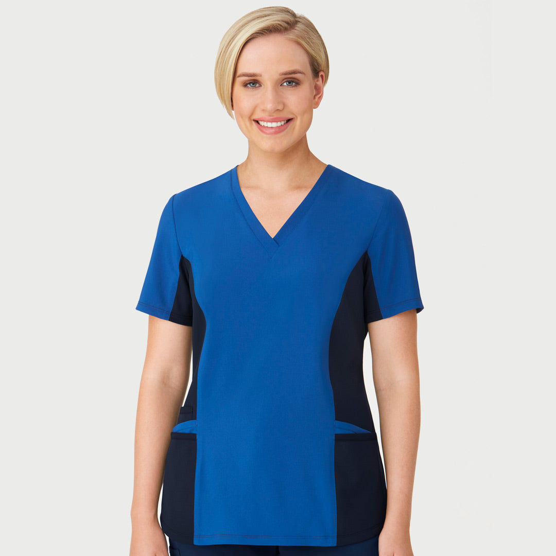 City Collection The City Active Scrub Top | Ladies Scrubs