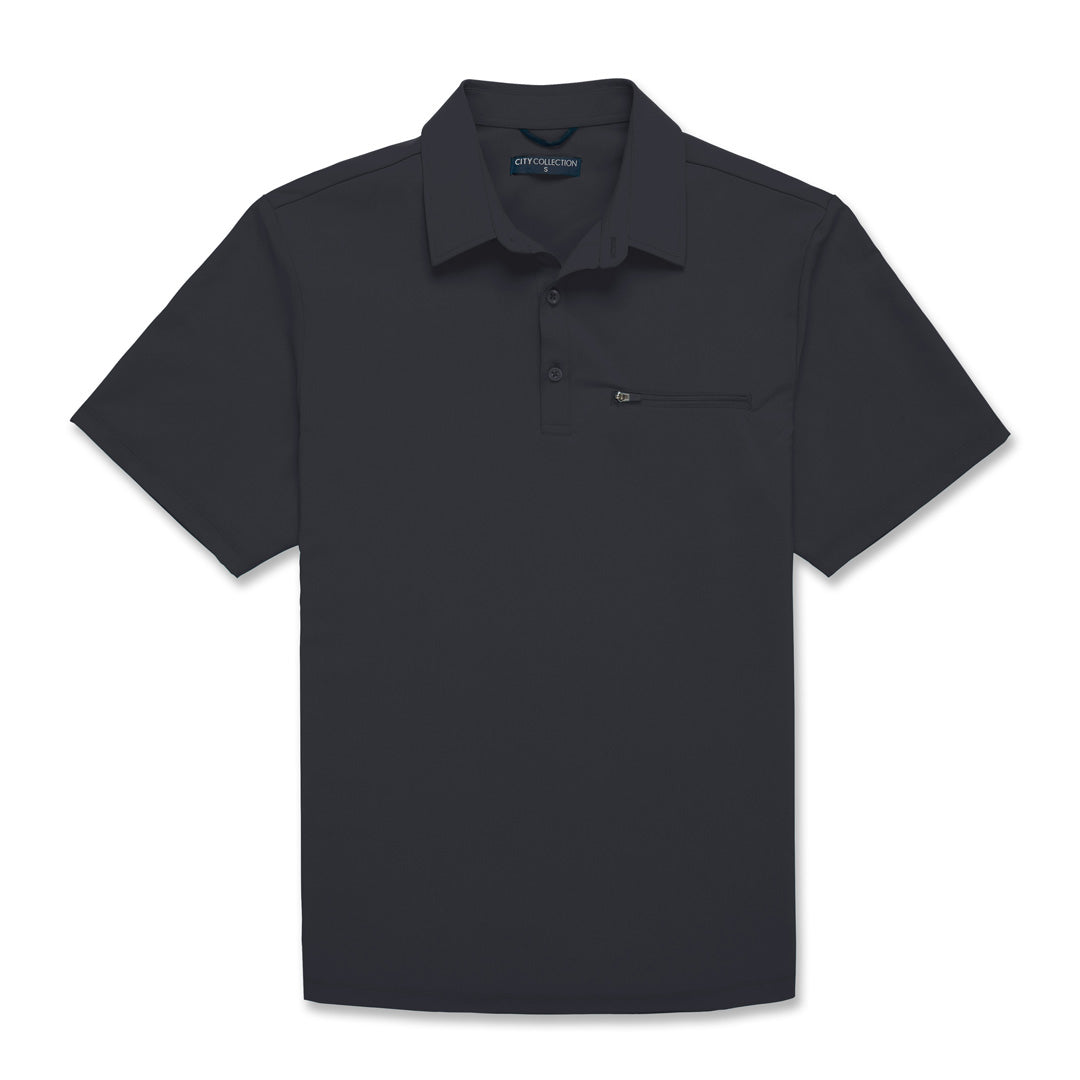City Collection The Healthcare Polo | Adults | Short Sleeve Charcoal Shirts & Tops