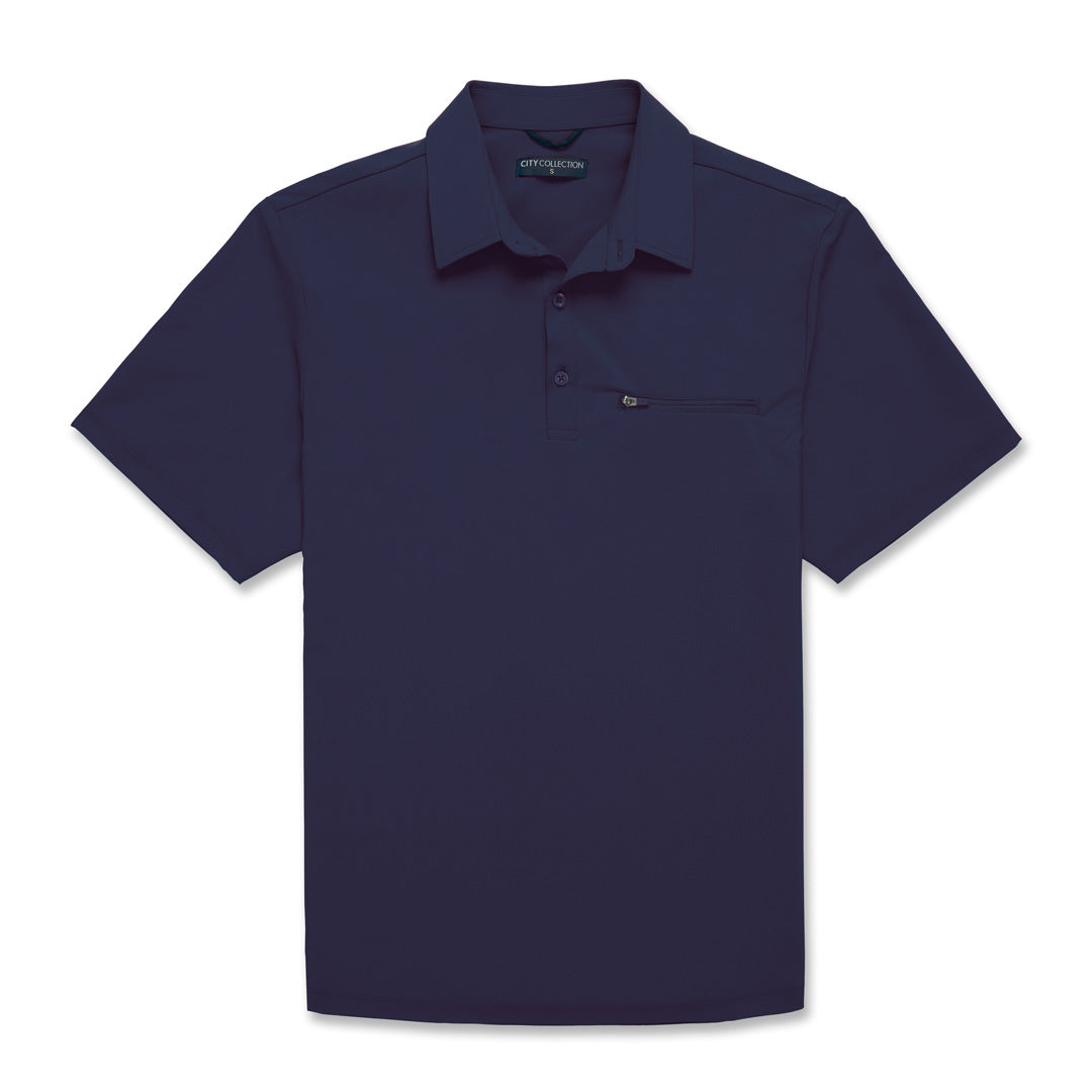 City Collection The Healthcare Polo | Adults | Short Sleeve Navy Shirts & Tops
