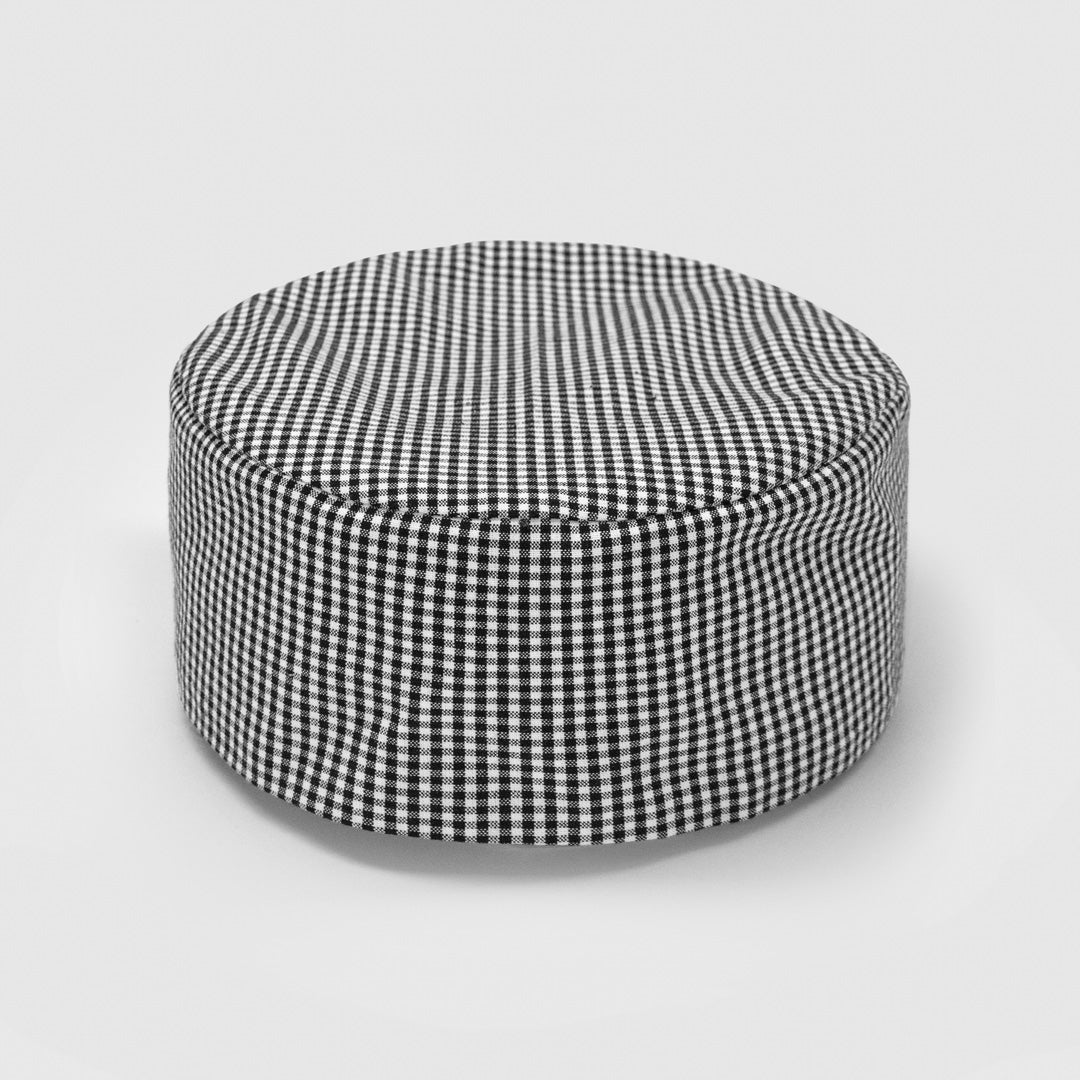 Yes! Chef The Flat Top Chefs Hat | Adults White/Black Chef's Hats