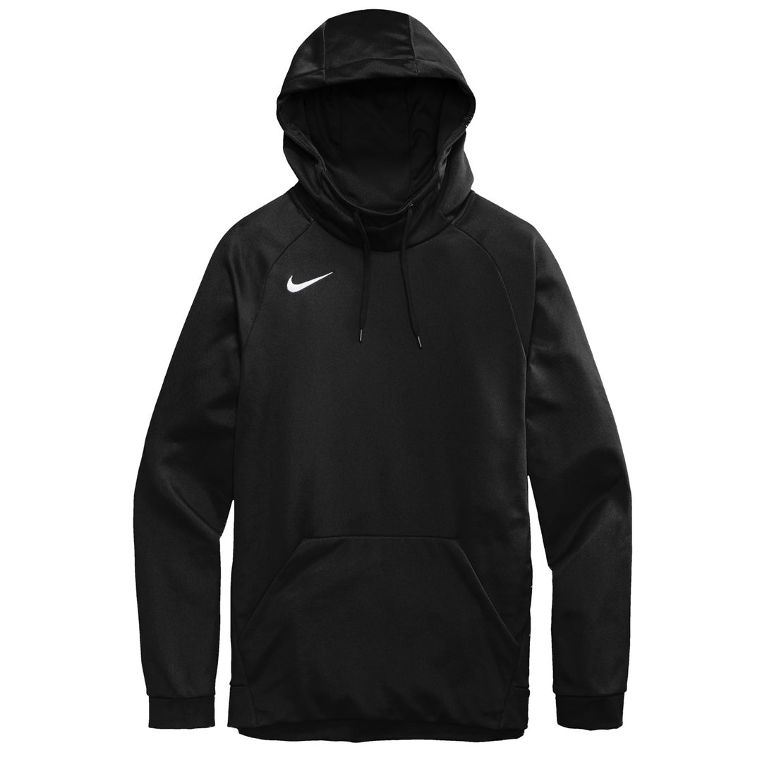 Nike The Therma Fit Fleece Pullover Hoodie | Mens Black Outerwear