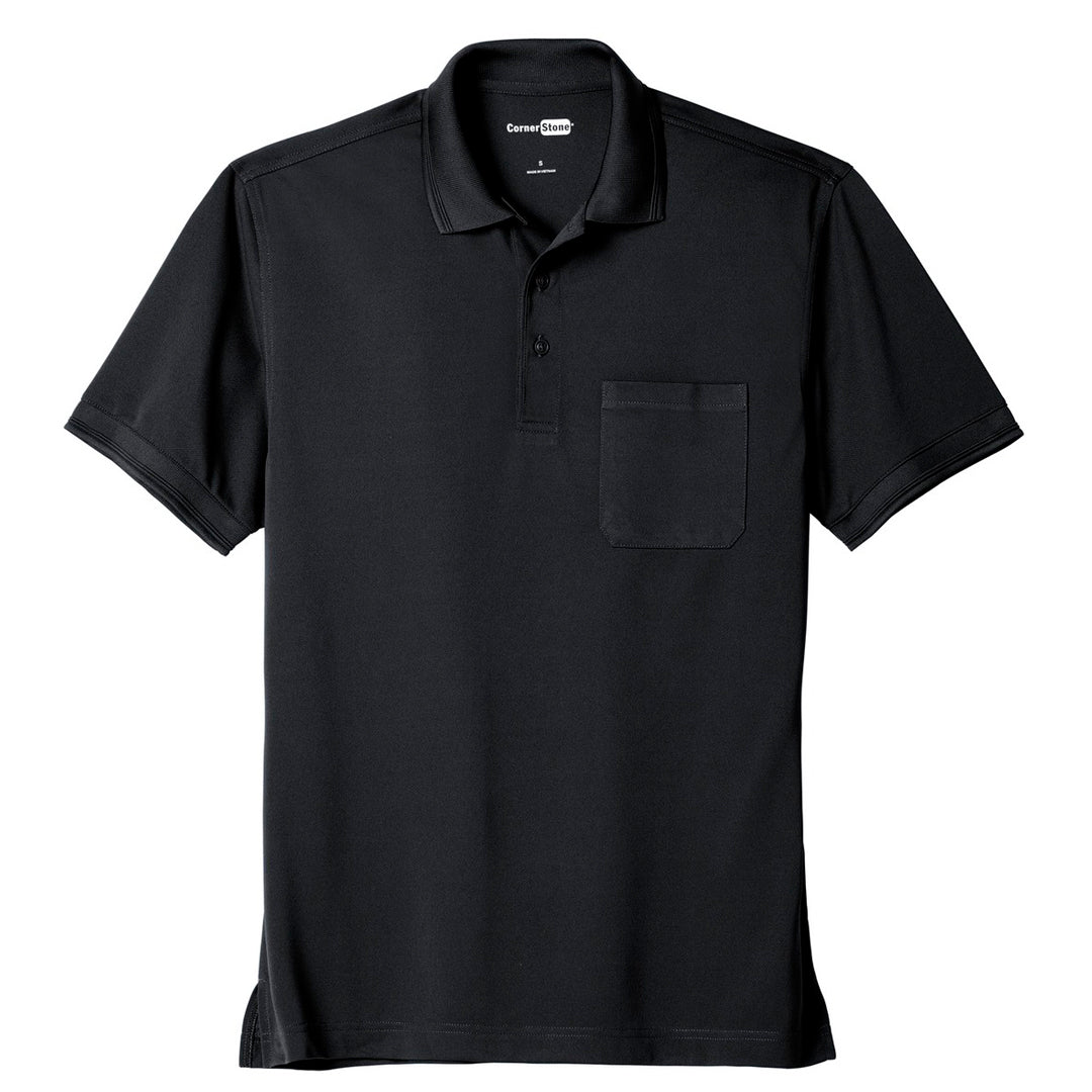 Corner Stone The Industrial Snag Proof Pocket Polo | Mens | Short Sleeve Navy Shirts & Tops