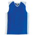 Bocini The Contrast Basketball Singlet | Mens Royal/White Basketball Uniforms