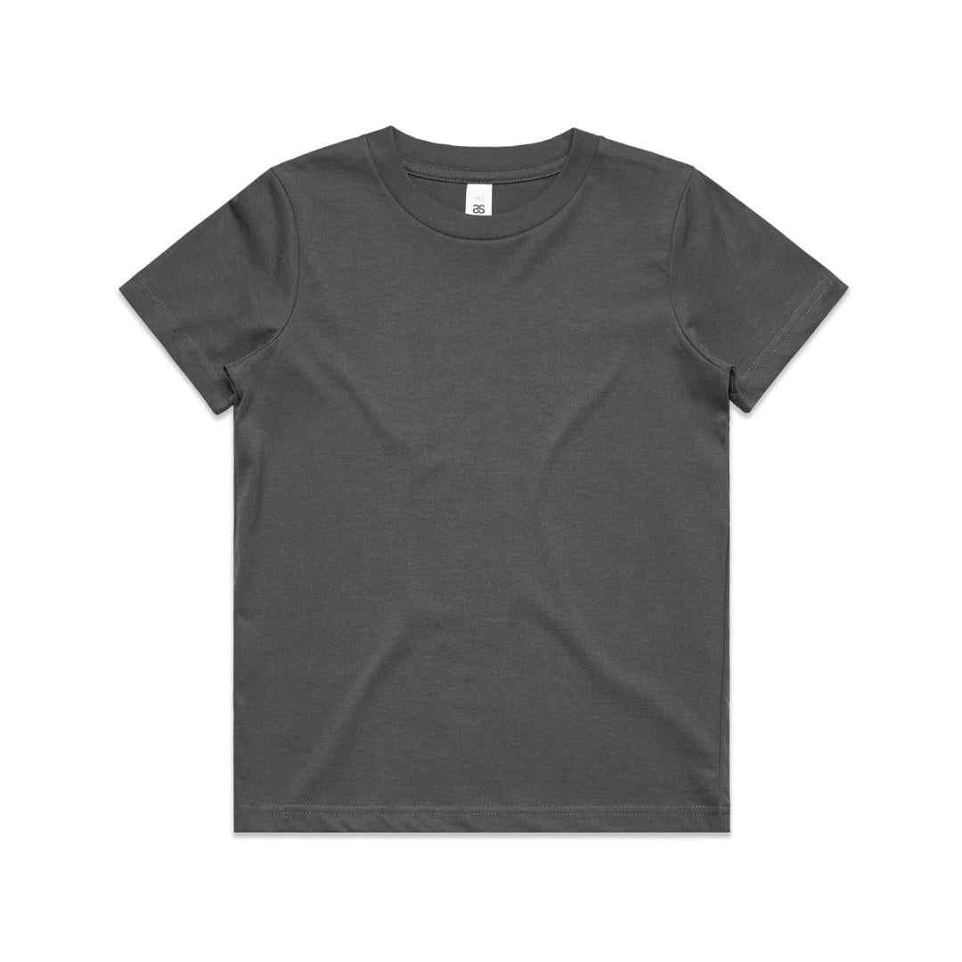 AS Colour The Youth Staple Tee | Short Sleeve Charcoal Shirts & Tops