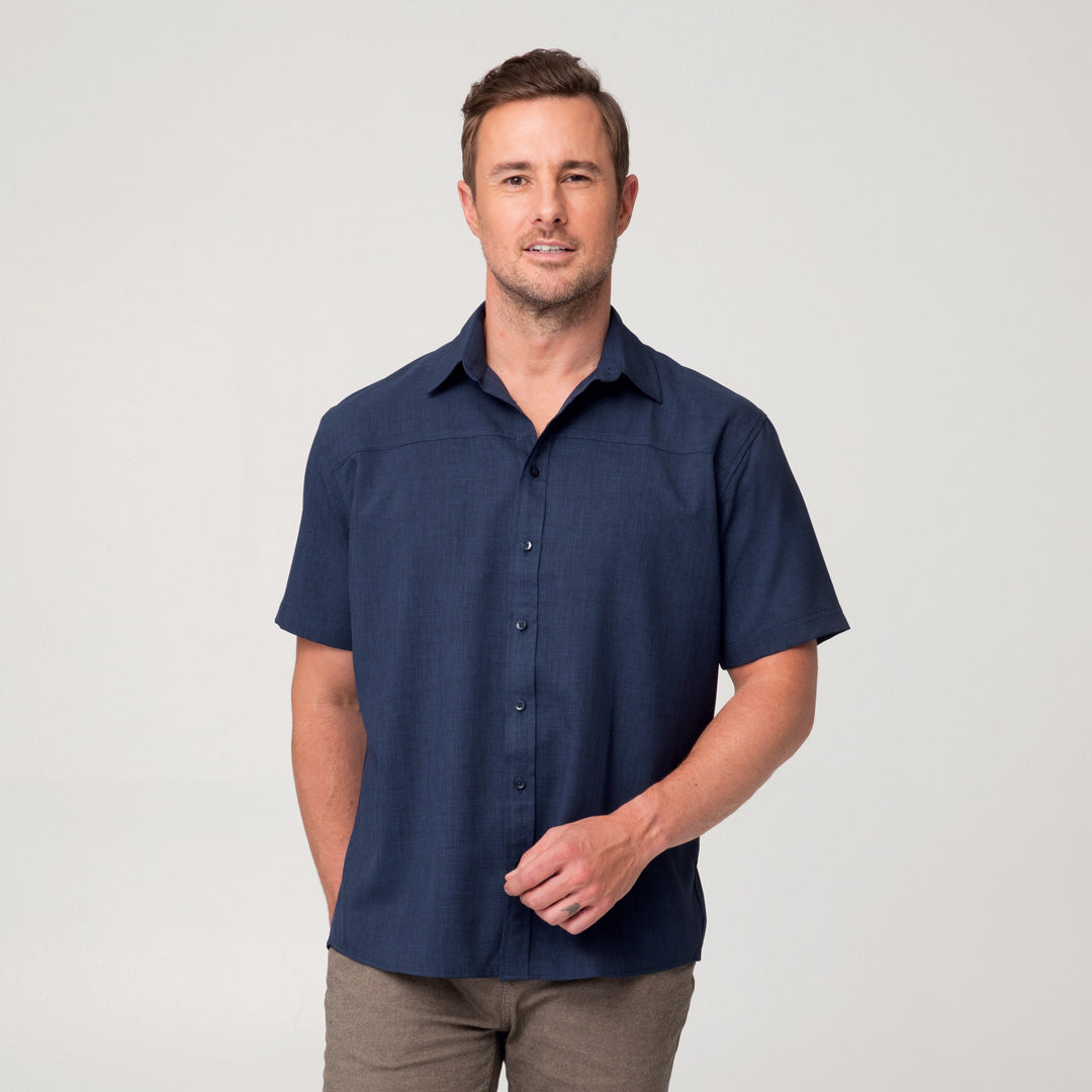 City Collection The Ezylin Shirt | Mens | Short Sleeve Shirts & Tops