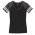District The Game Day Tee | Short Sleeve | Ladies Black/Charcoal Shirts & Tops