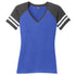 District The Game Day Tee | Short Sleeve | Ladies Royal/Charcoal Shirts & Tops
