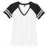 District The Game Day Tee | Short Sleeve | Ladies White/Black Shirts & Tops