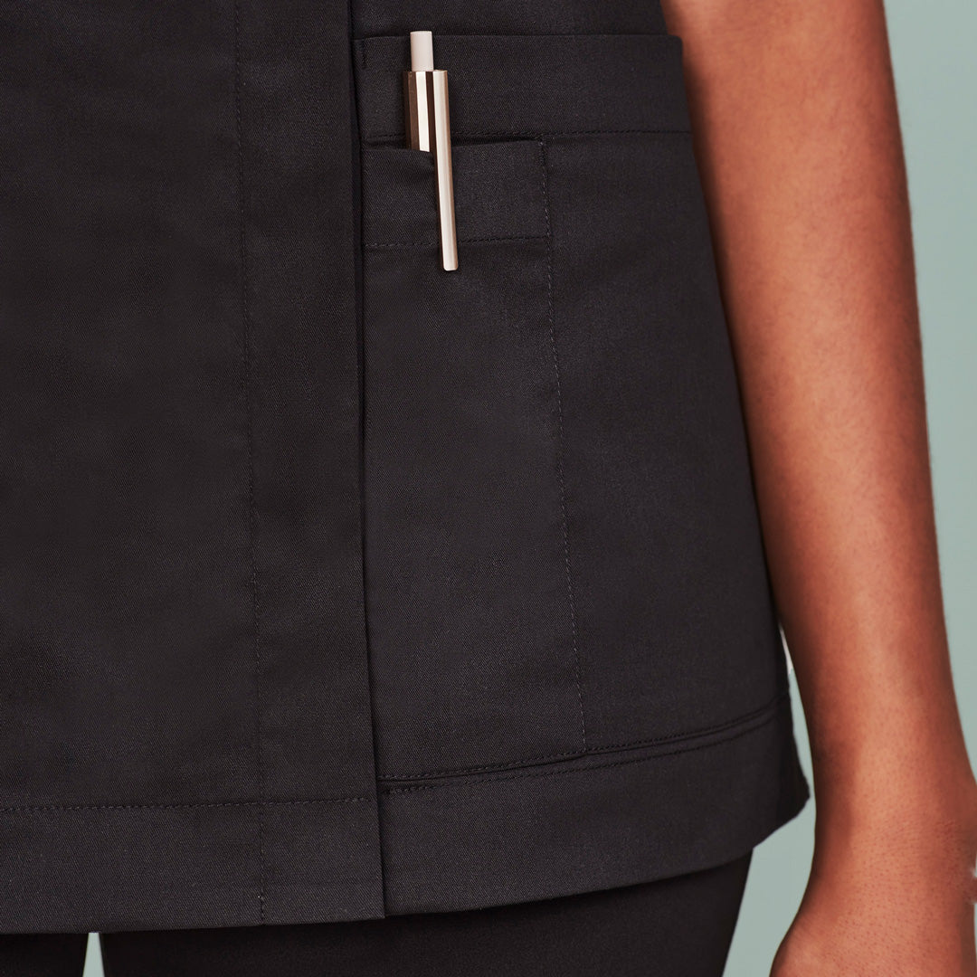 Biz Care The Parks Zip Front Scrub Top | Ladies Scrubs