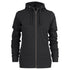 James Harvest The Duke Hoodie | Ladies Black Outerwear