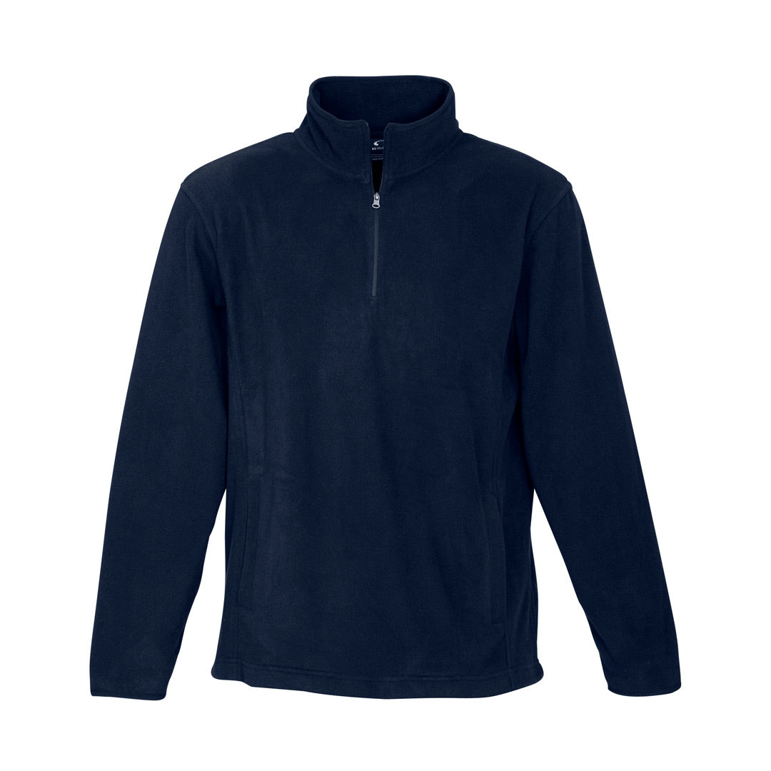 Biz Collection The Trinity Zip Jumper | Mens Navy Outerwear