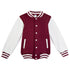 Ramo The Varsity Jacket | Toddlers Maroon/White Coats & Jackets