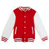 Ramo The Varsity Jacket | Toddlers Red/White Coats & Jackets