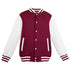 Ramo The Varsity Jacket | Mens Maroon/White Coats & Jackets