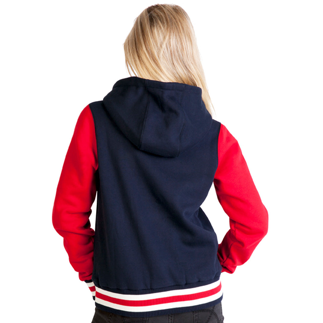 Ramo The Hooded Varsity Jacket | Ladies Coats & Jackets