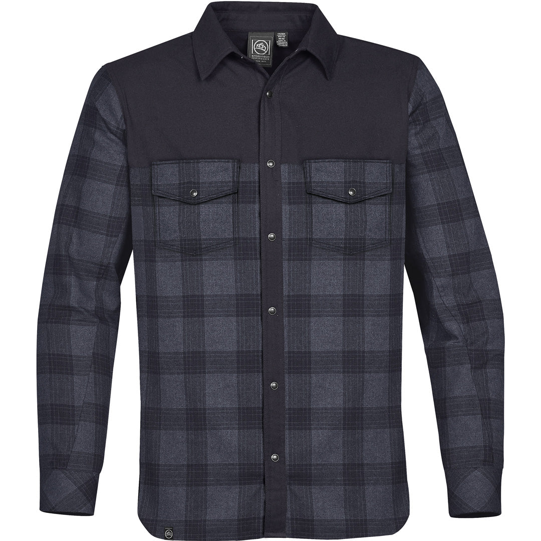 Stormtech The Logan Thermal Shirt | Mens Navy/Black Shirts & Tops