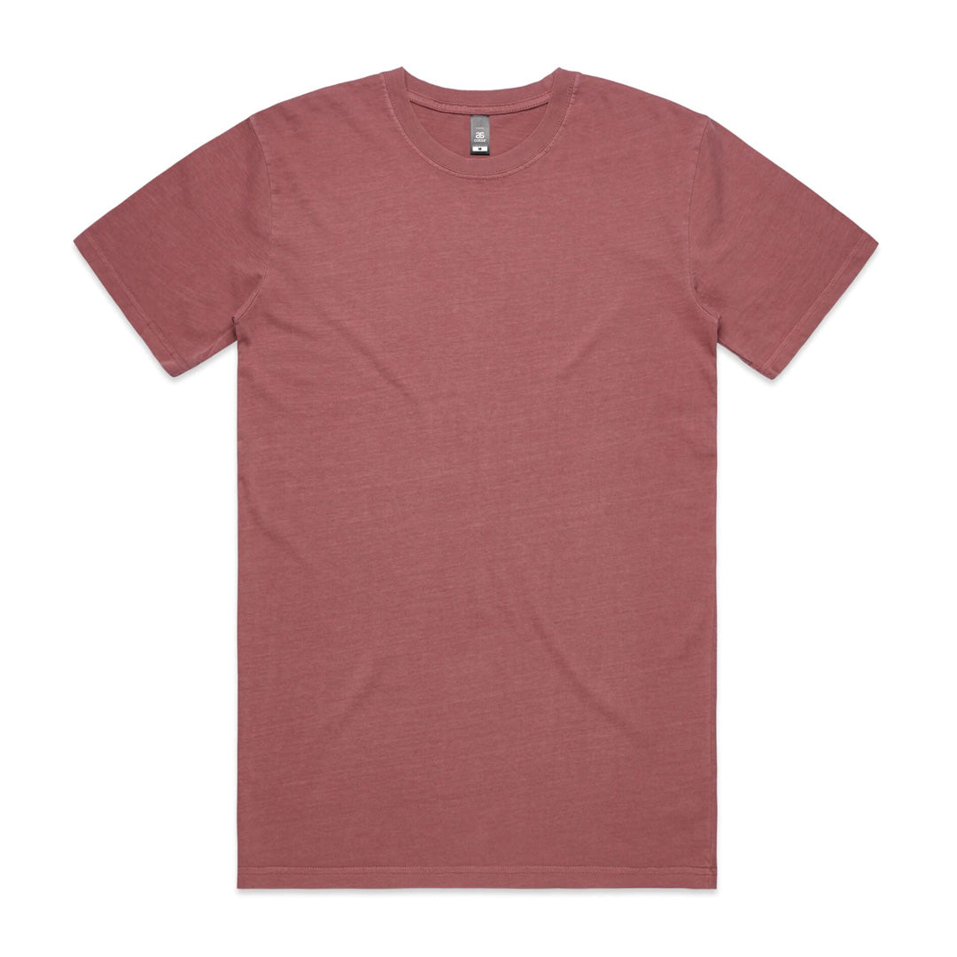 AS Colour The Faded Tee | Mens Wine Shirts & Tops