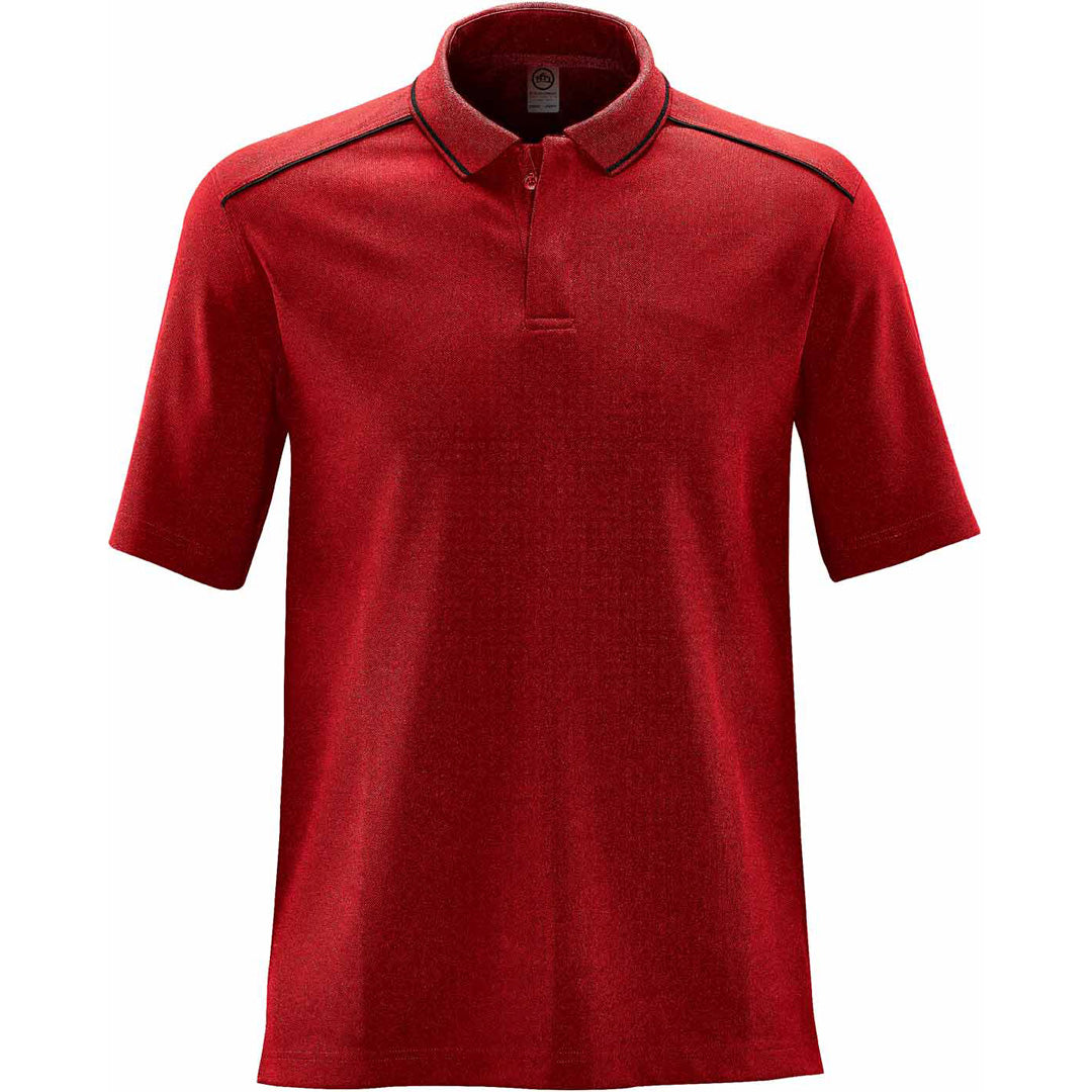 Stormtech The Endurance HD Polo | Mens Red/Black Shirts & Tops