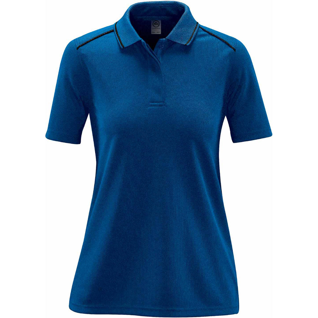 Stormtech The Endurance HD Polo | Ladies Blue/Black Shirts & Tops