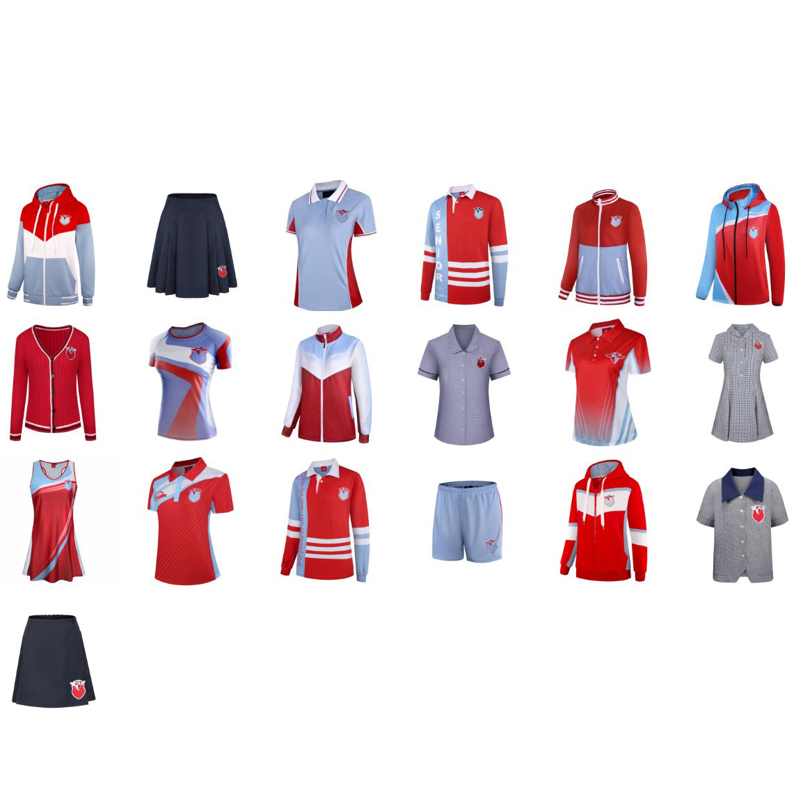 House of Uniforms Dye Sublimation Branding