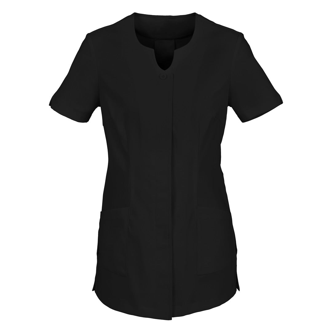 Biz Collection The Eden Tunic | Ladies | Short Sleeve Black Shirts & Tops