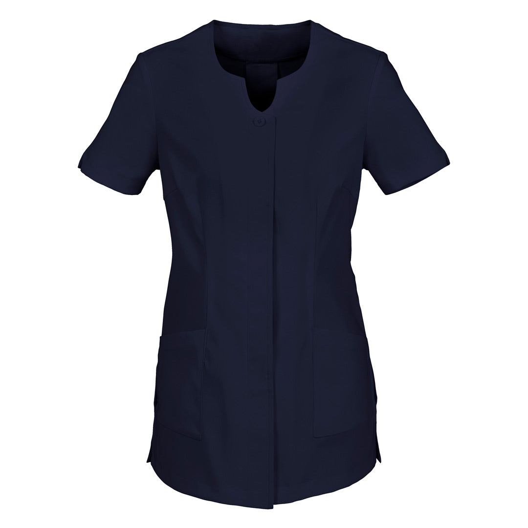 Biz Collection The Eden Tunic | Ladies | Short Sleeve Navy Shirts & Tops