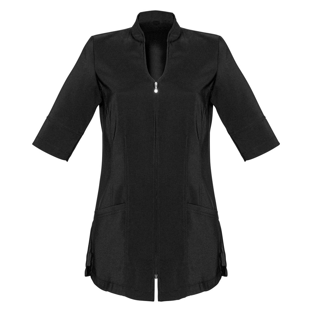 Biz Collection The Bliss Tunic | Ladies | Short Sleeve Black Shirts & Tops
