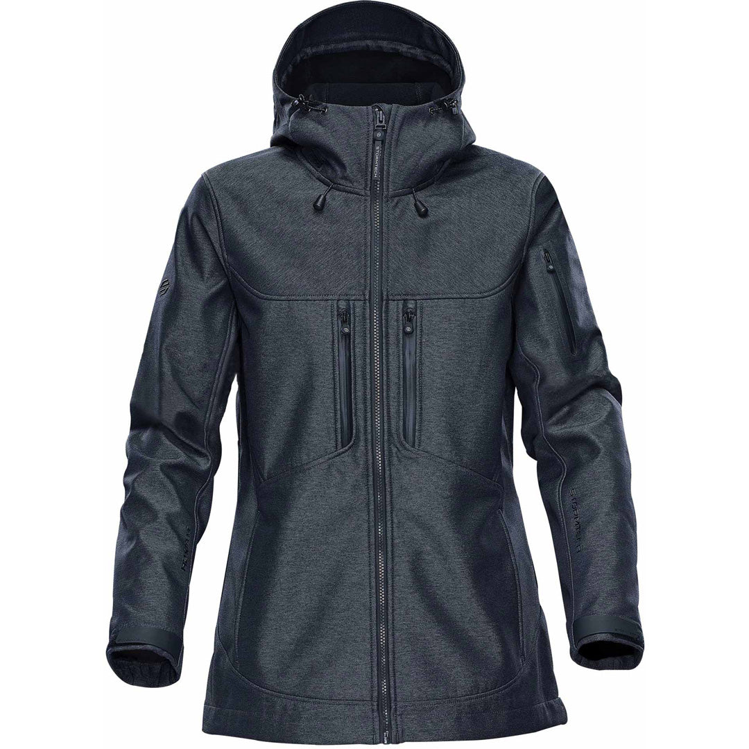 Stormtech The Epsilon V2 Soft Shell Jacket | Ladies Charcoal Coats & Jackets