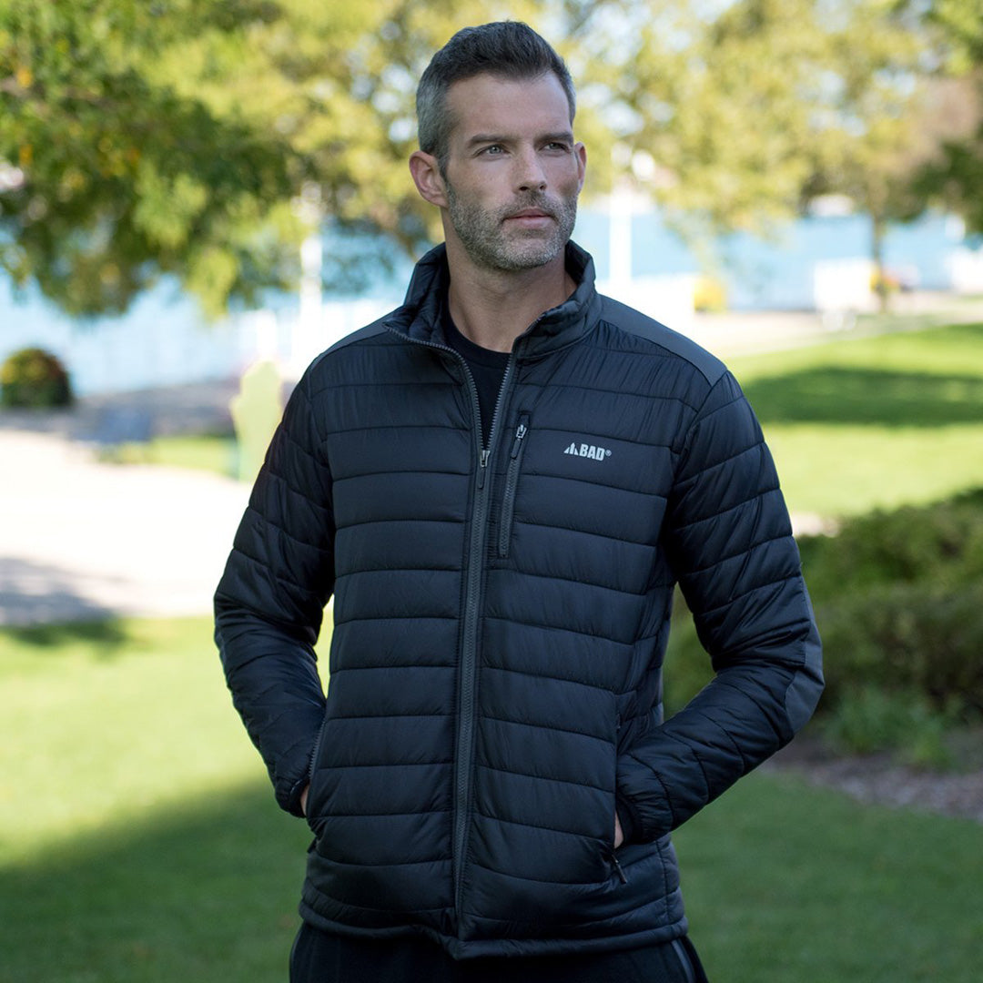 Bad Workwear The Hi Vis Down Puffer Jacket | Mens Coats & Jackets