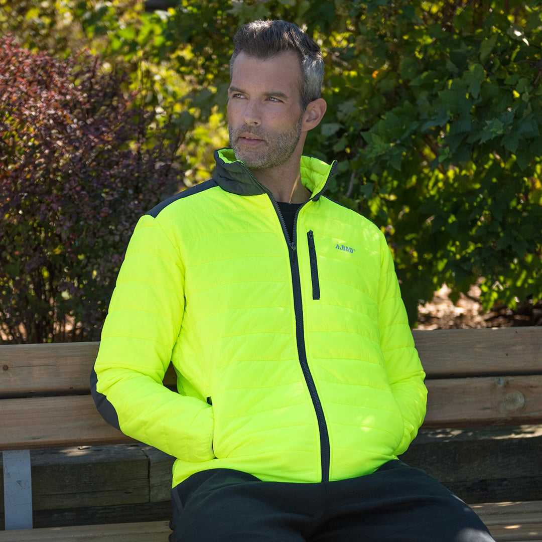Bad Workwear The Hi Vis Down Puffer Jacket | Mens Coats & Jackets