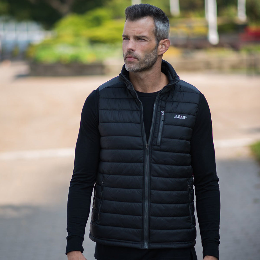 Bad Workwear The Bad Hi Vis Down Puffer Vest | Mens Vests