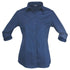 Stencil The Candidate Shirt | Ladies | 3/4 Sleeve Navy Shirts & Tops