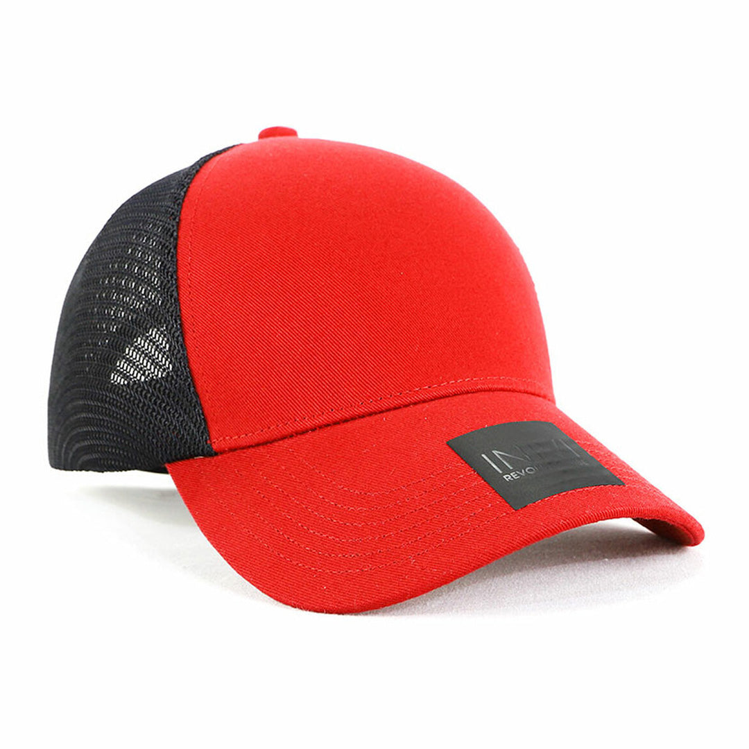 Inivi The Hudson Snap Back Cap | Adults Red/Black Hats