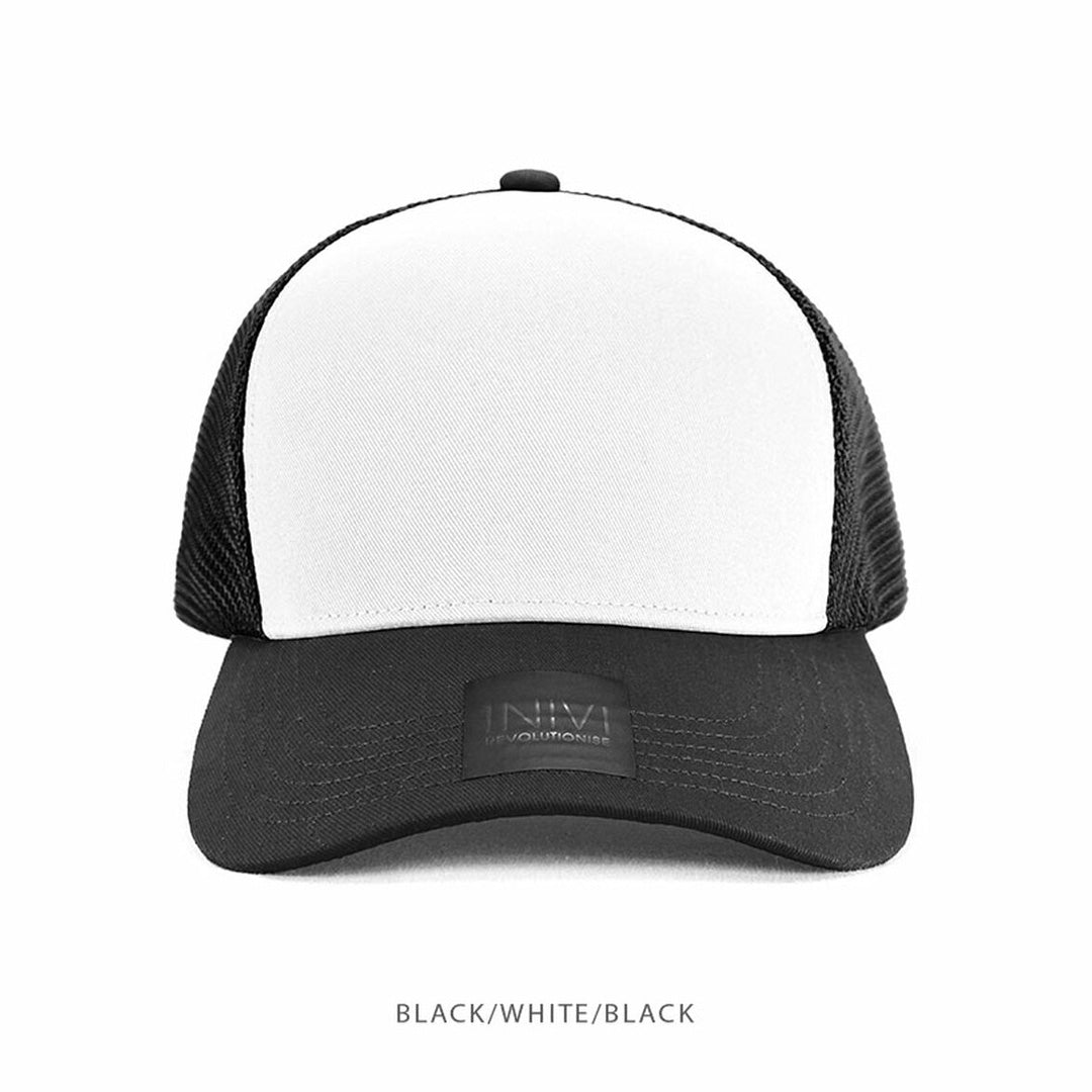 Inivi The Hudson Snap Back Cap | Adults Black/White Hats