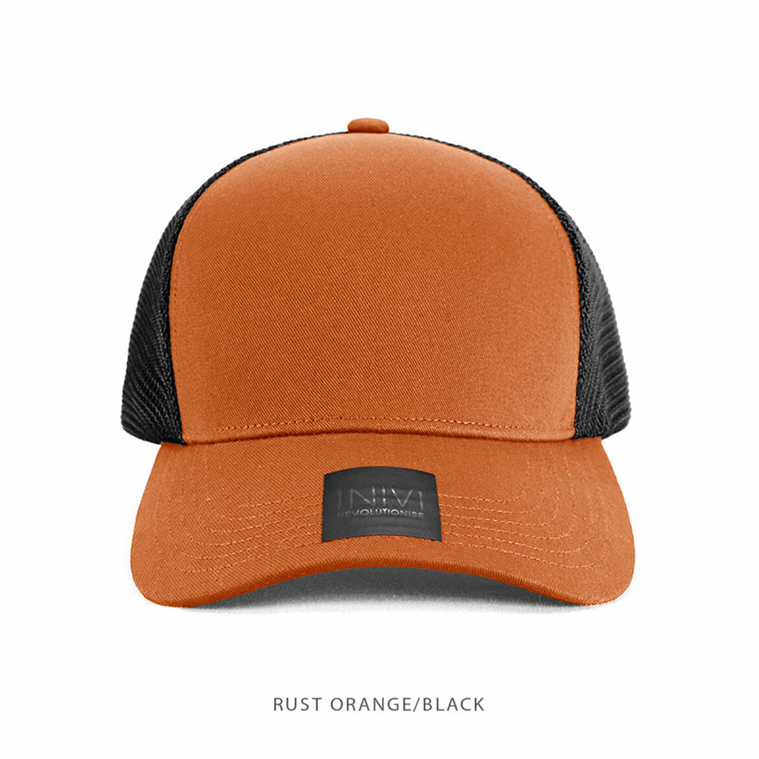 Inivi The Hudson Snap Back Cap | Adults Rust/Black Hats
