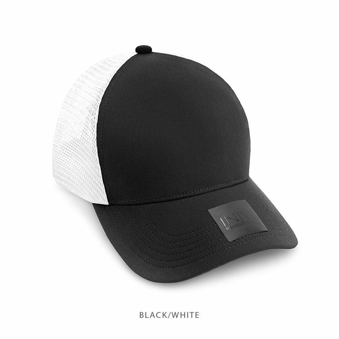 Inivi The Oliver Snap Back Cap | Adults Black/White Hats