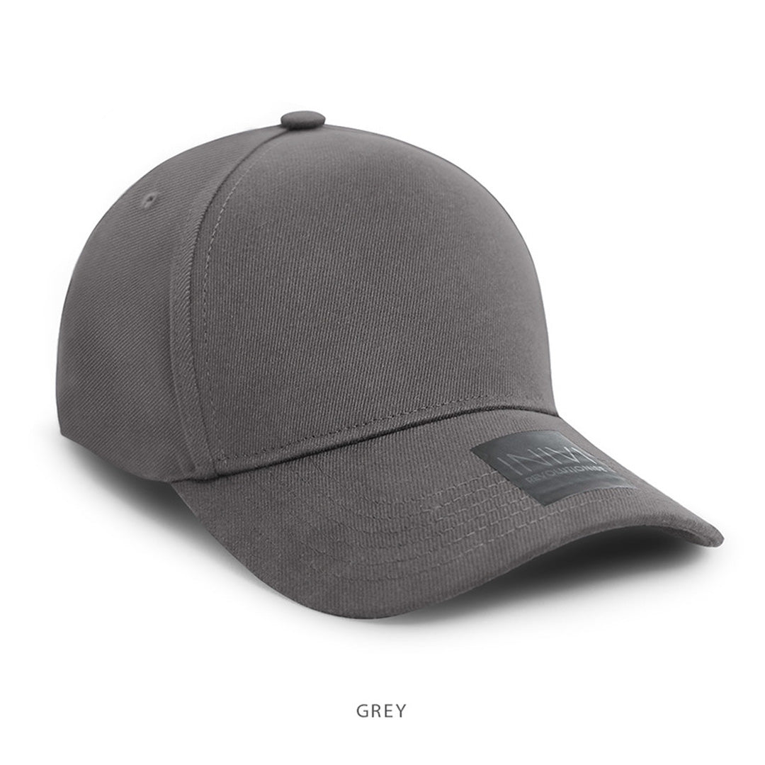 Inivi The Lewis Cotton Spandex Fitted Cap | Adults Grey Hats