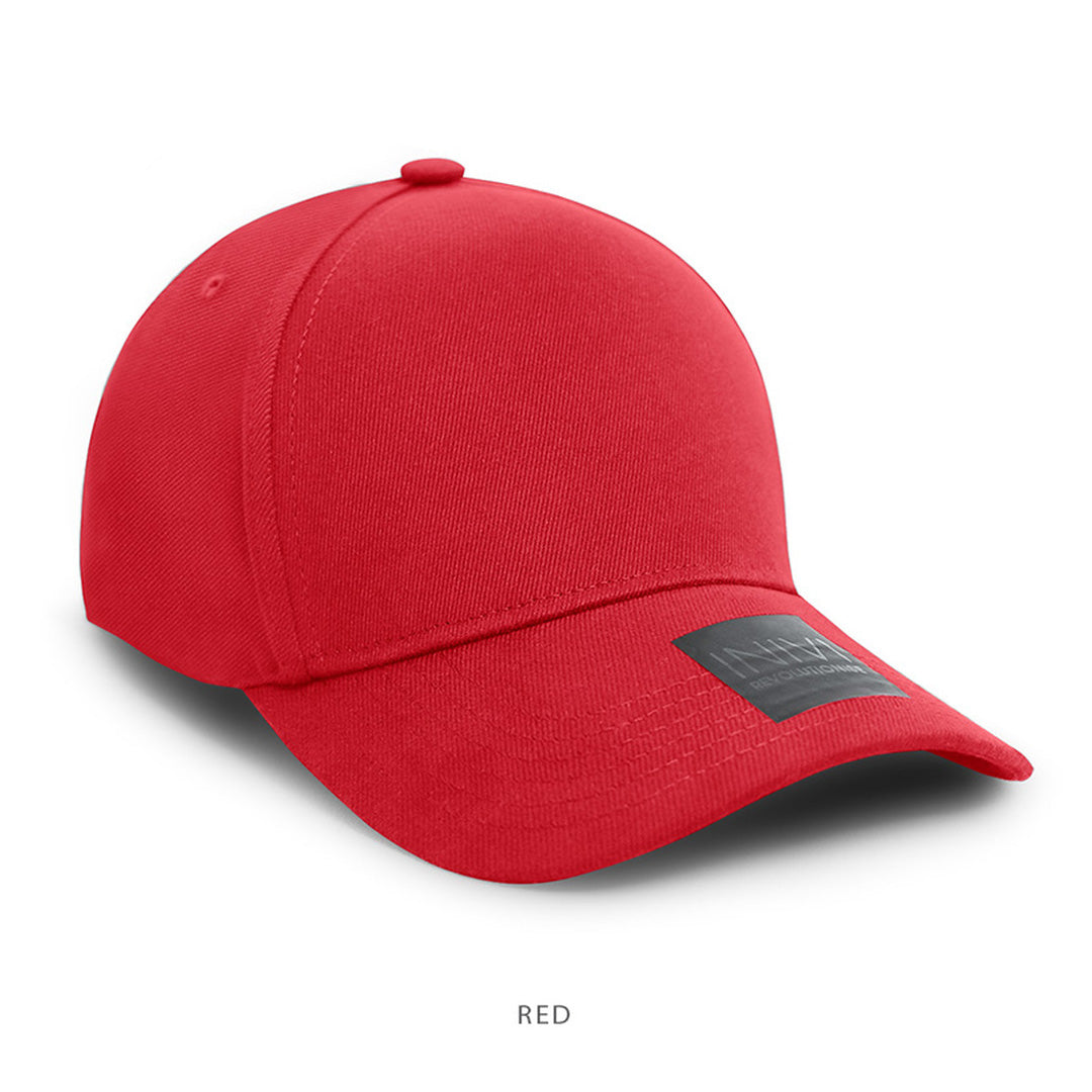 Inivi The Lewis Cotton Spandex Fitted Cap | Adults Red Hats