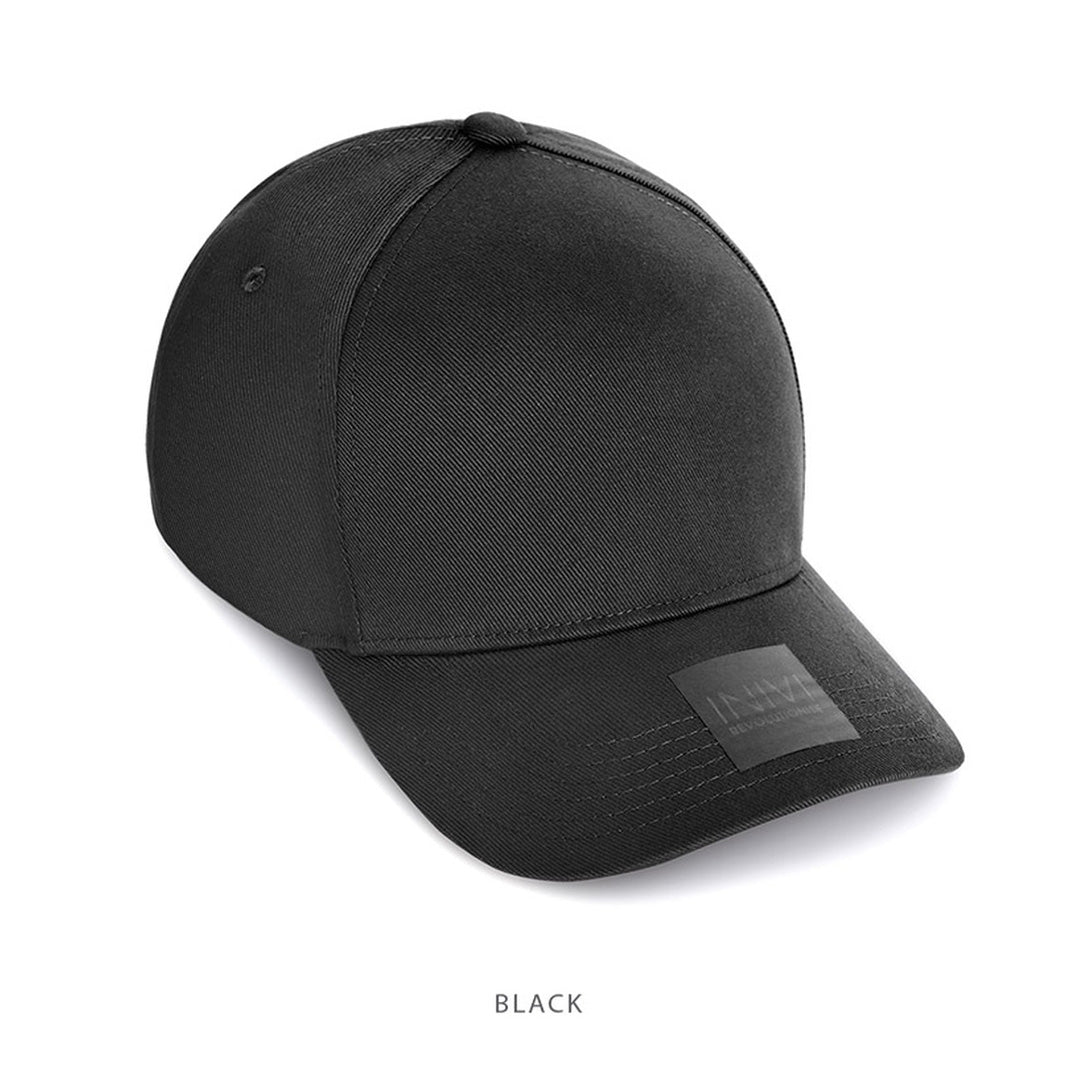 Inivi The Harper Snapback Cap | Adults Black Hats