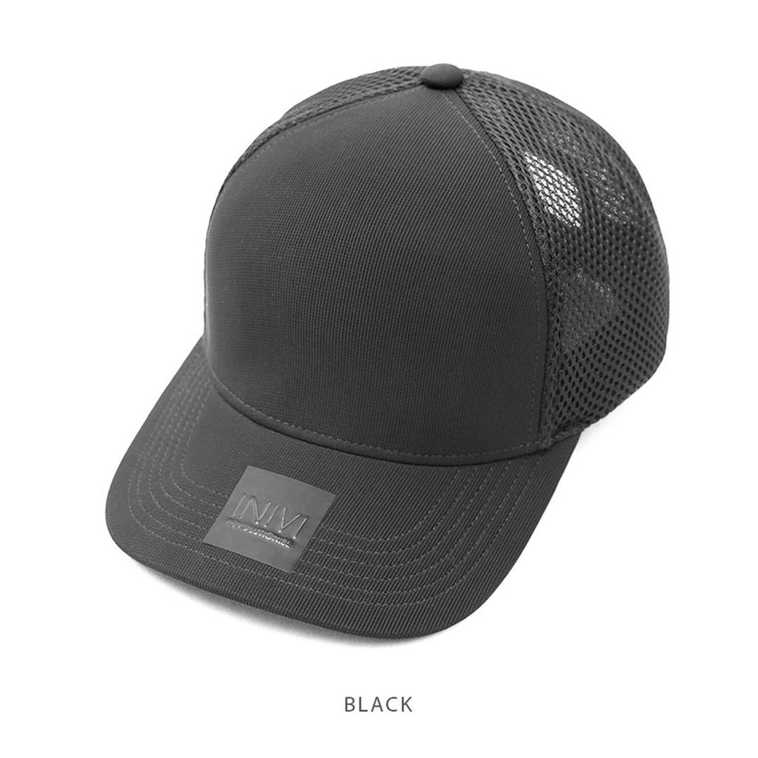 Inivi The Noah Ottoman Cap | Adults Black Hats