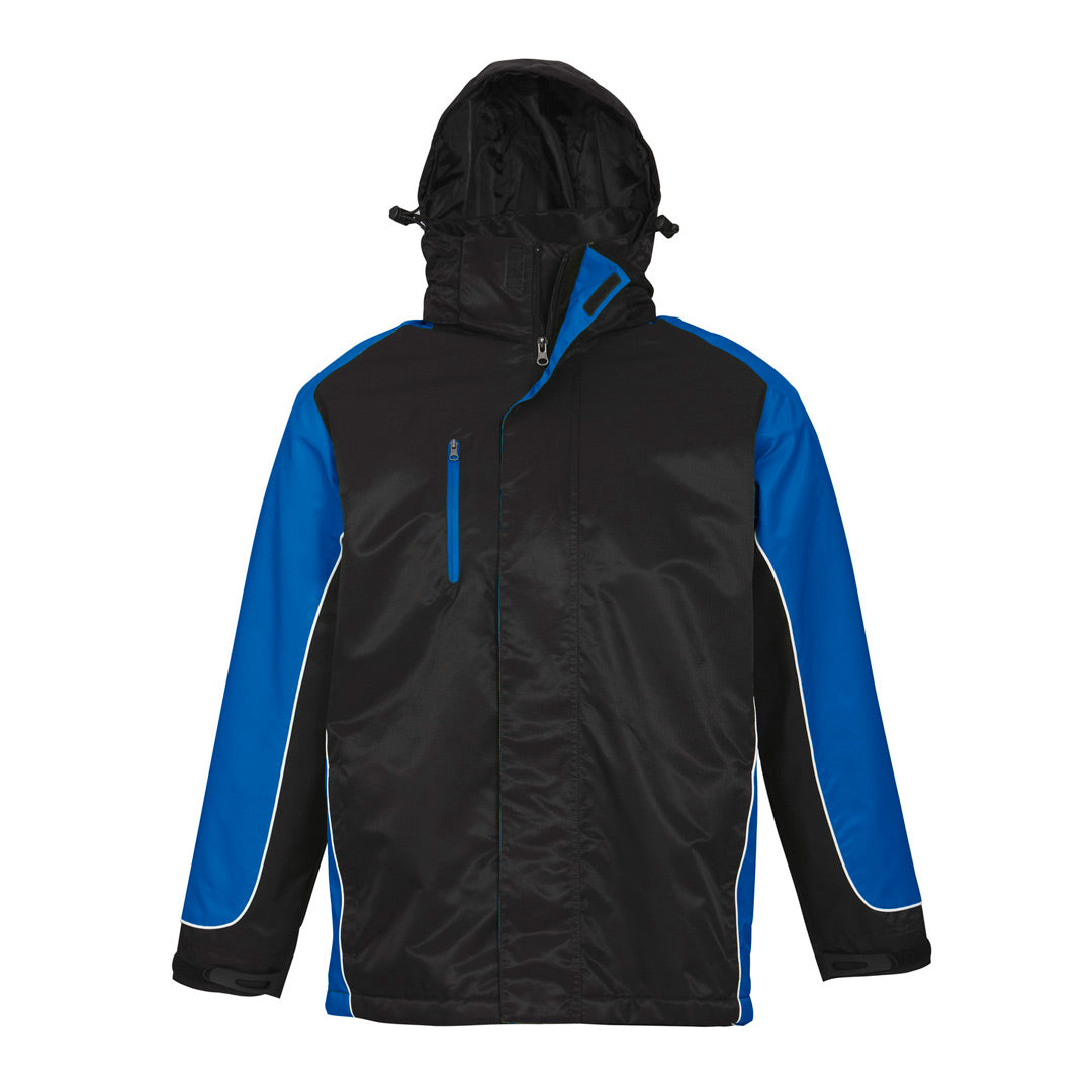 Biz Collection The Nitro Jacket | Unisex Black/Royal Coats & Jackets
