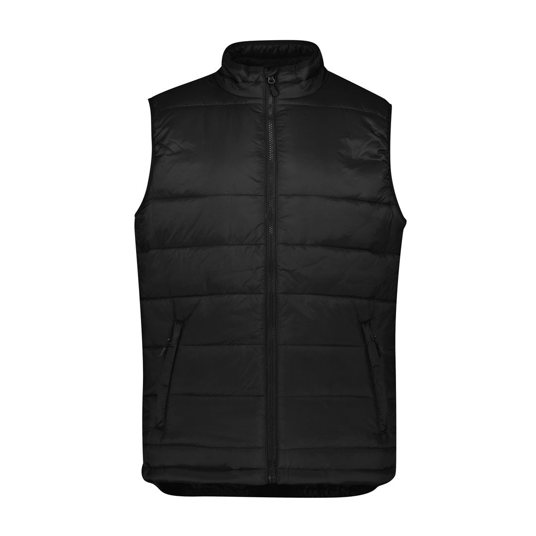 Biz Collection The Alpine Puffer Vest | Mens Black Coats & Jackets