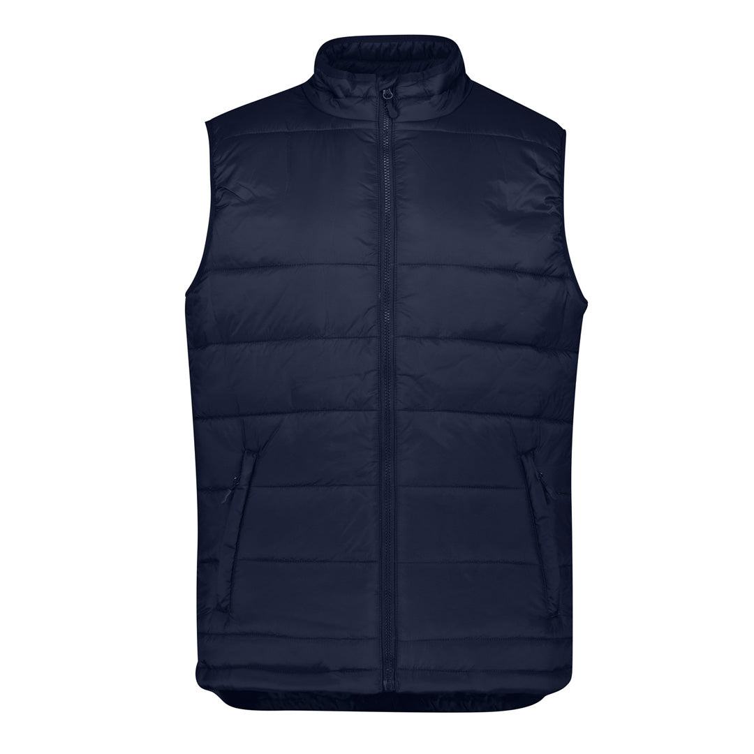 Biz Collection The Alpine Puffer Vest | Mens Navy Coats & Jackets