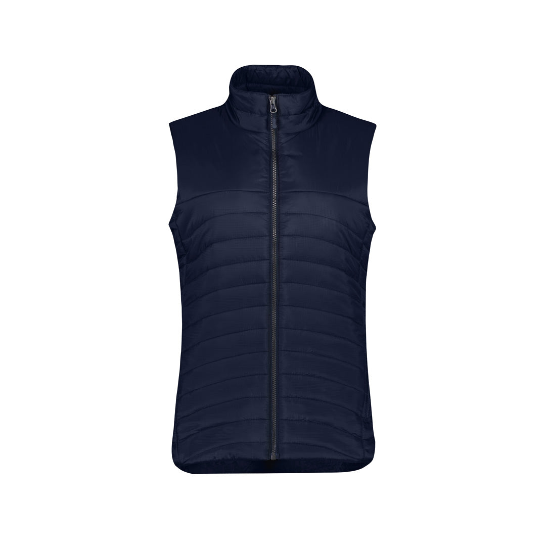 Biz Collection The Expedition Vest | Ladies Navy Coats & Jackets