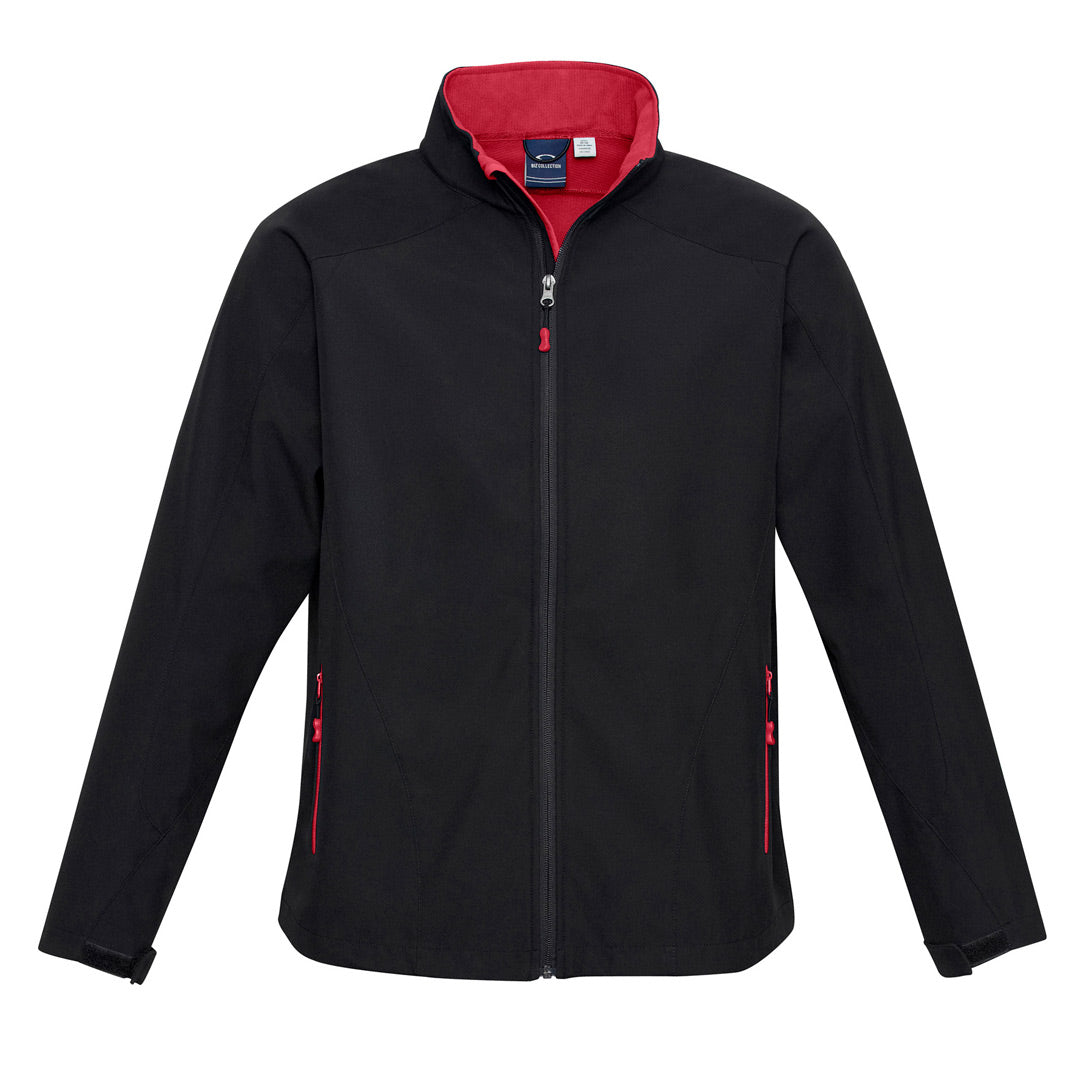 Biz Collection The Geneva Jacket | Kids Black/Red Coats & Jackets