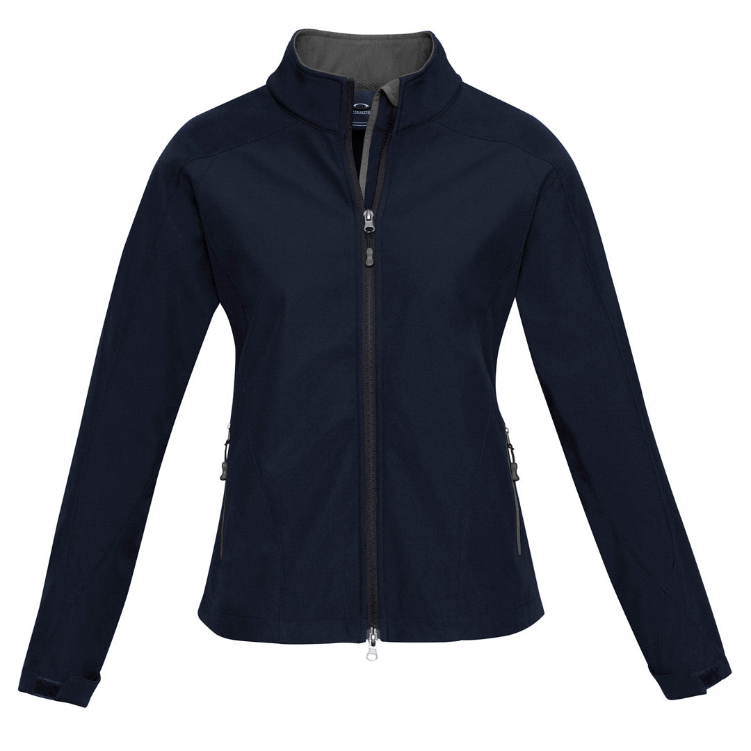 Biz Collection The Geneva Jacket | Ladies Navy/Graphite Coats & Jackets
