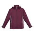 Biz Collection The Razor Jacket | Adults Maroon/White Coats & Jackets