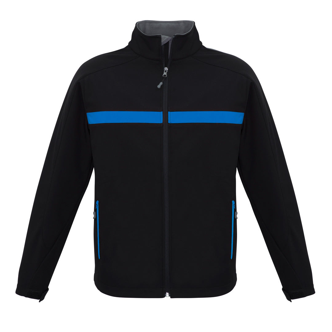 Biz Collection The Charger Jacket | Adults Black/Royal/Grey Coats & Jackets