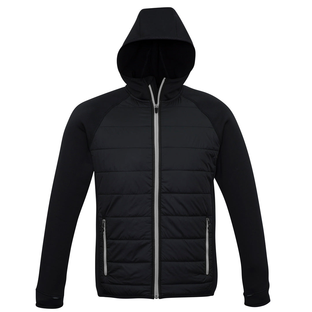 Biz Collection The Stealth Jacket | Mens Black/Silver Coats & Jackets