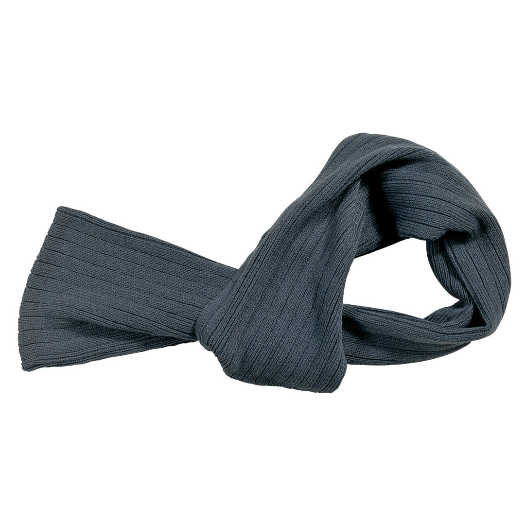 Legend The Cable Knit Scarf | Adults Charcoal Scarves